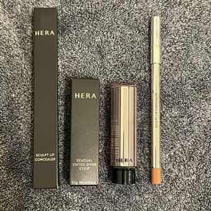 Hera Sensual Tinted Shine Stick in 105 Boyish and Sculpt Lip Concealer